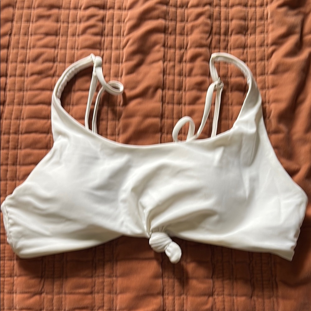 Zaful White Bikini Top